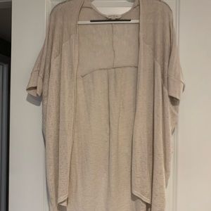 Tan cardigan